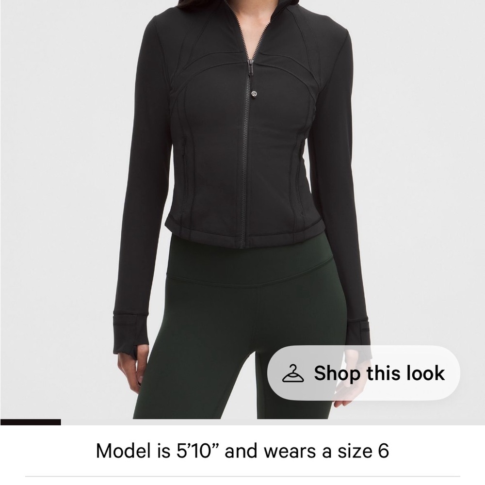 Lululemon Navy Cropped Define
